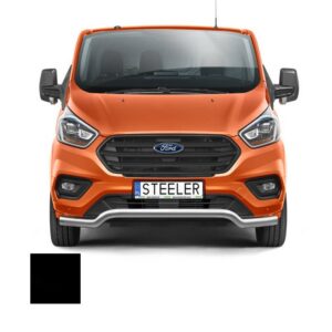 Stötfångarrör nedre, Ford Transit Custom 2018–, Ø70 mm, svart