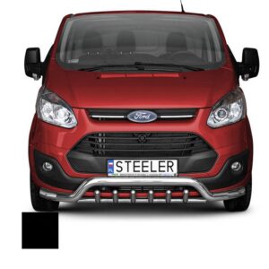 Stötfångarrör nedre, Ford Transit Custom 2012–2018, Ø70 mm, svart
