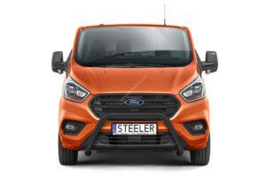 Frontbåge Ford Transit Custom 2018– Ø70 mm, svart