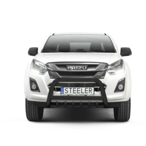 Frontbåge Isuzu D-Max 2012–2017– Ø70 mm, svart