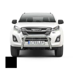 Frontbåge Isuzu D-Max 2012–2017– Ø70 mm, svart