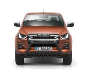 Frontbåge Isuzu D-Max 2020–2024 Ø70 mm, svart