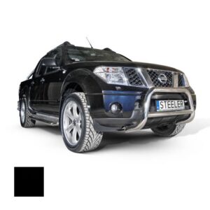 Frontbåge Nissan Navara 2005–2010 Ø70 mm, svart