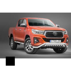 Stötfångarrör nedre, Toyota Hilux (Selection 50) 2018–2021, Ø70 mm, svart