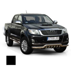Stötfångarrör nedre, Toyota Hilux 2005–2011–2015, Ø70 mm, svart