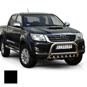 Frontbåge, Toyota Hilux 2005–2011–2015, Ø70 mm, svart