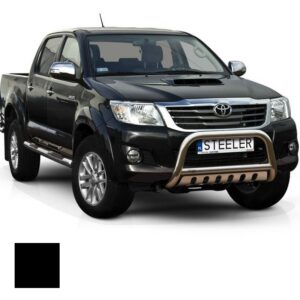 Frontbåge, Toyota Hilux 2005–2011–2015, Ø70 mm, svart