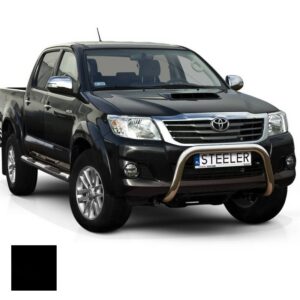 Frontbåge, Toyota Hilux 2005–2011–2015, Ø70 mm, svart