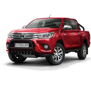 Frontbåge, Toyota Hilux 2015–, Ø70 mm, svart