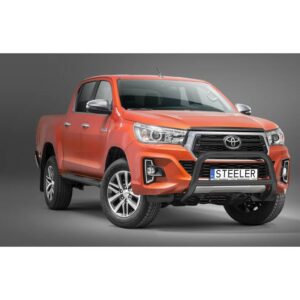 Frontbåge, Toyota Hilux (Selection 50) 2018–, Ø70 mm, svart