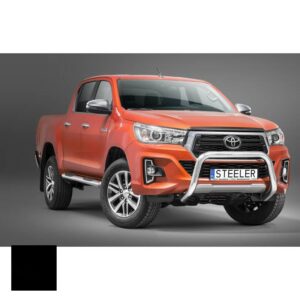 Frontbåge, Toyota Hilux (Selection 50) 2018–, Ø70 mm, svart