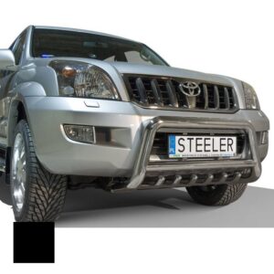 Frontbåge, Toyota Land Cruiser 120 2003–2009, Ø70 mm, svart