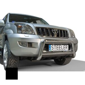 Frontbåge, Toyota Land Cruiser 120 2003–2009, Ø70 mm, svart