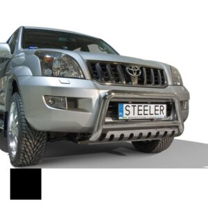Frontbåge, Toyota Land Cruiser 120 2003–2009, Ø70 mm, svart