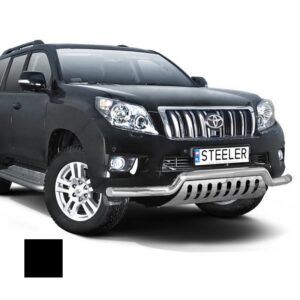 Stötfångarrör nedre, Toyota Land Cruiser 150 2010–2013, Ø70 mm, svart