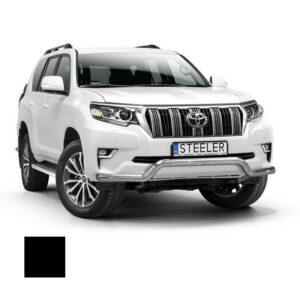 Stötfångarrör nedre, Toyota Land Cruiser 150 2017–, Ø70 mm, svart
