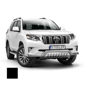 Stötfångarrör nedre, Toyota Land Cruiser 150 2017–, Ø70 mm, svart