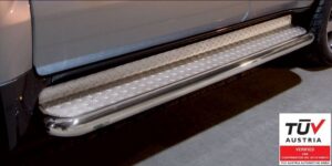 Sidosteg, Toyota Land Cruiser V8 2007–2012, Ø70 mm