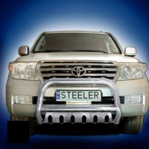 Frontbåge, Toyota Land Cruiser V8 2007–2012, Ø70 mm, svart