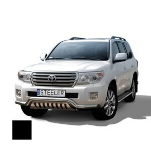 Stötfångarrör nedre, Toyota Land Cruiser V8 2012–2016, Ø76 mm, svart