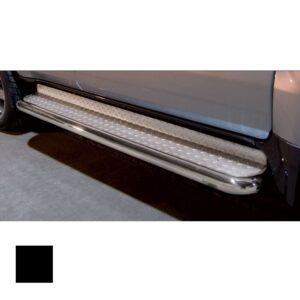 Sidosteg, Toyota Land Cruiser V8 2012–2016, Ø70 mm, svart