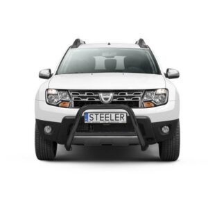 Frontbåge, Dacia Duster 2010–2014–2018, Ø60 mm, svart