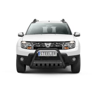 Frontbåge, Dacia Duster 2010–2014–2018, Ø60 mm, svart