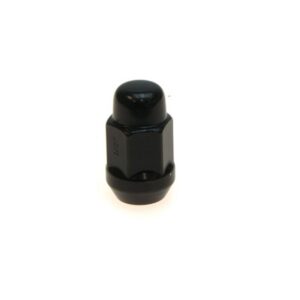 Hjulmutter svart, Jeep 1/2″, 60° kon