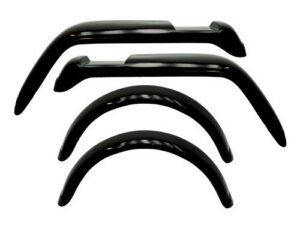 Fender, GFK, 4 st, Jeep CJ, 1976–1986, 12 cm, måste lackeras