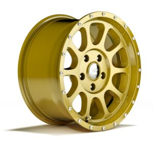 8,5×17 fälg ET+12, guld, TÜV-godkänd upp till 35