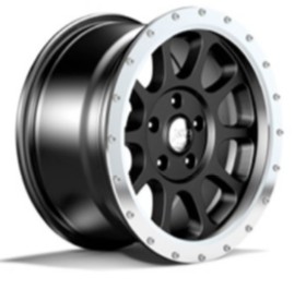 WR10, 1450-serien fälgring, 17, obehandlad aluminium