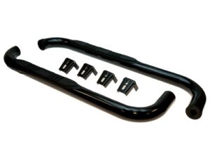 Body Side Guards, 75 mm med steg, svart, Jeep Wrangler TJ, 1996–2006