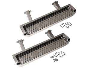 Factory Style Steps rostfritt stål, Jeep Wrangler TJ, 2001–2006