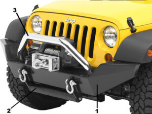 Vinschstötfångare High Rock Jeep JK (utan TÜV)