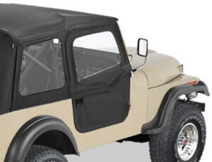 Bestop 2-delade soft top-dörrar Jeep CJ7 1976–1980