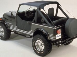 Bestop Bikinitop svart Jeep CJ7/YJ 1987–1991