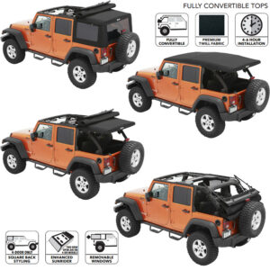 Bestop Supertop Ultra Jeep JK 4-dörrars