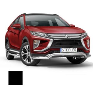 Stötfångarrör nedre, Mitsubishi Eclipse Cross 2017–, Ø70 mm, svart