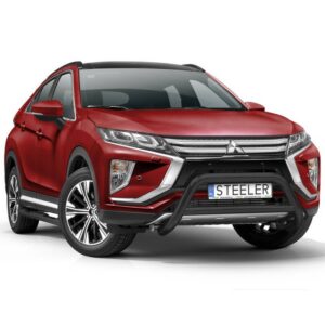 Frontbåge Mitsubishi Eclipse Cross 2017– Ø70 mm, svart