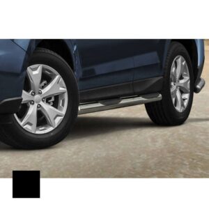 Sidorör med steg, Subaru Forester 2013–2016–, Ø70 mm, svart