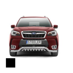Stötfångarrör nedre, Subaru Forester 2013–2016–, Ø70 mm, svart