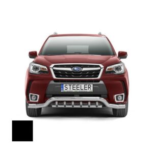 Stötfångarrör nedre, Subaru Forester 2013–2016–, Ø70 mm, svart