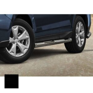 Sidorör med steg, Subaru Forester 2013–2016–, Ø76 mm, svart