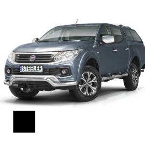Stötfångarrör nedre, Fiat Fullback 2015–, Ø70 mm, svart