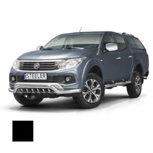 Stötfångarrör nedre, Fiat Fullback 2015–, Ø70 mm, svart