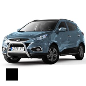 Frontbåge Hyundai ix35 2010–2013–2015 Ø70 mm, svart