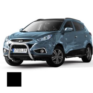 Frontbåge Hyundai ix35 2010–2013–2015 Ø70 mm, svart