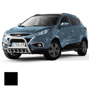 Frontbåge Hyundai ix35 2010–2013–2015 Ø70 mm, svart