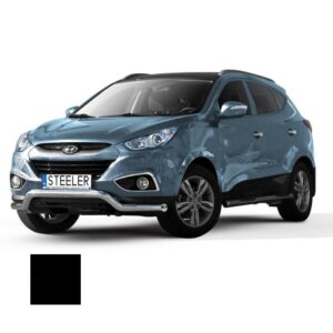 Stötfångarrör nedre, Hyundai ix35 2010–2013–2015, Ø70 mm, svart
