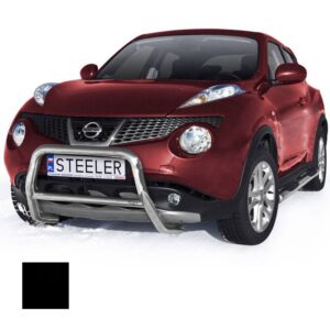 Frontbåge Nissan Juke 2010–2014 Ø60 mm, svart